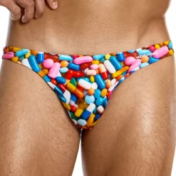 Slip de Bain Low Cut Pilules