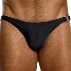 Slip de Bain Low Cut Prince Albert Noir