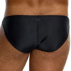 Slip de Bain Low Cut Prince Albert Noir