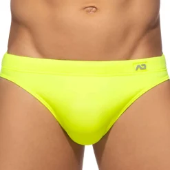 Slip de Bain Neon Jaune Fluo
