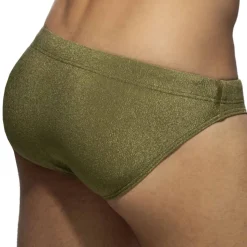 Slip de Bain Piqué Kaki