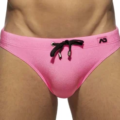 Slip de Bain Piqué Rose