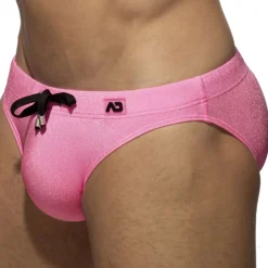 Slip de Bain Piqué Rose