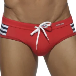 Slip de Bain Sailor Colored Rouge