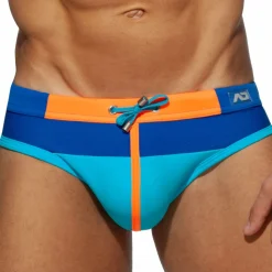 Slip de Bain Spike Bleu Roi - Turquoise