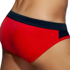 Slip de Bain Spike Marine - Rouge