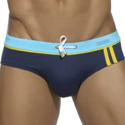 Slip de Bain Sport Detail Binding Marine