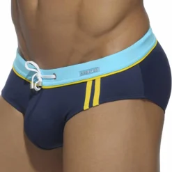 Slip de Bain Sport Detail Binding Marine