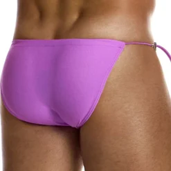 Slip de Bain Tanga Chameleon Lavande