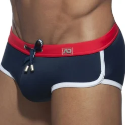 Slip de Bain Uni Marine