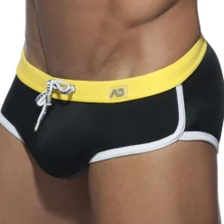 Slip de Bain Uni Noir