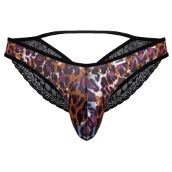 Slip Dentelle Léopard