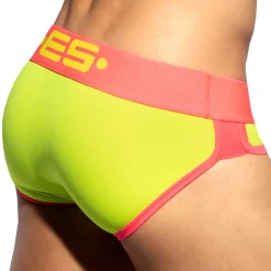 Slip Double Side Microfibre Jaune Fluo