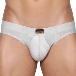 Slip Glisten Blanc - Argent