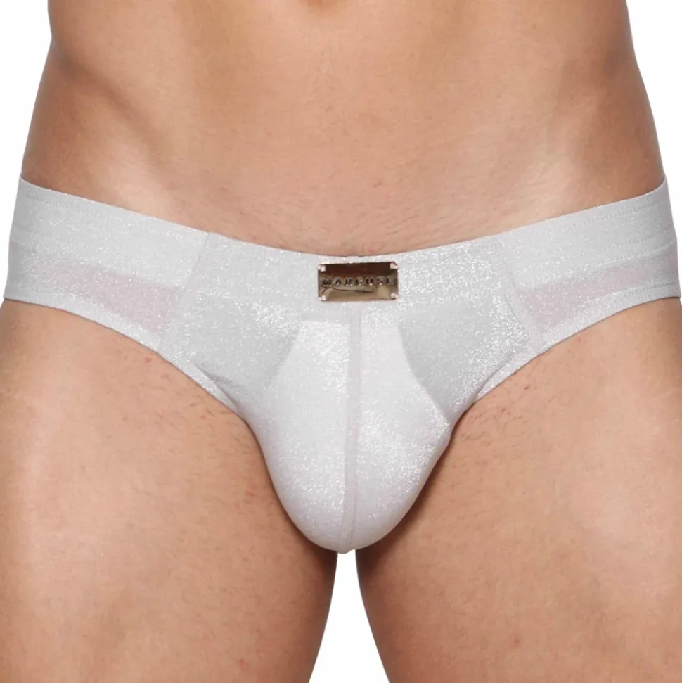 Slip Glisten Blanc - Argent