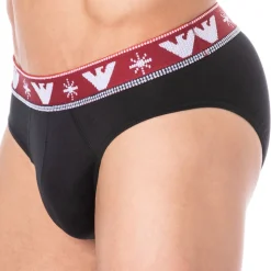 Slip Holidays Jacquard Noir