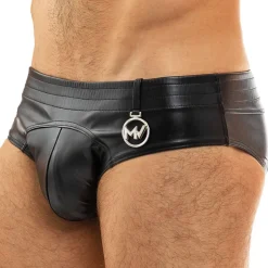 Slip Leather Simili-Cuir Noir