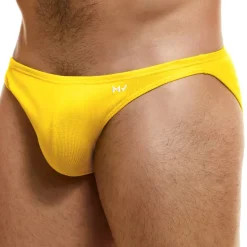 Slip Low Cut Peace Coton Jaune