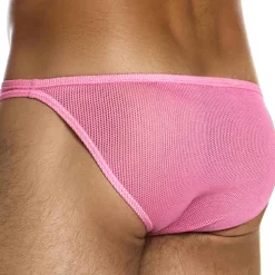 Slip Low Cut Rétro Rose