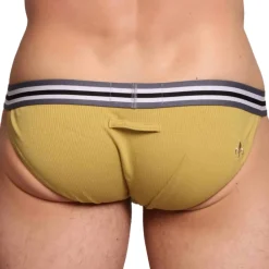 Slip Marche Vert Jaune