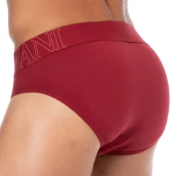 Slip Megalogo Coton Rhubarbe