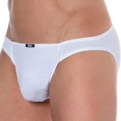 Slip Microfibre Blanc