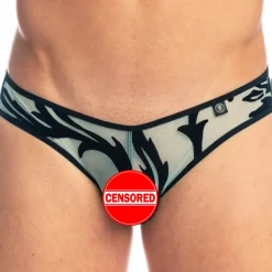 Slip Mini Velours Mystique Turquoise