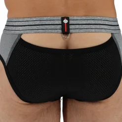 Slip Mister Luxe Gris Chiné