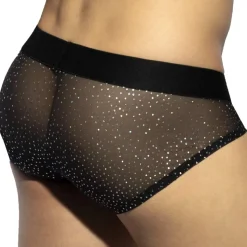 Slip Net Glitter Noir