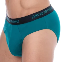 Slip Pure Cotton Bleu Paon