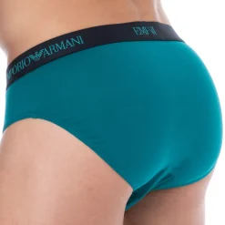 Slip Pure Cotton Bleu Paon