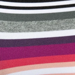 Slip Retro Stripes Gris - Rose