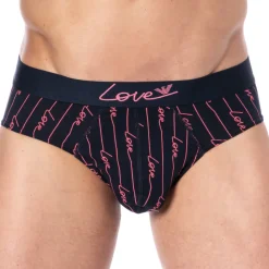 Slip Saint-Valentin Imprimé Bleu Marine