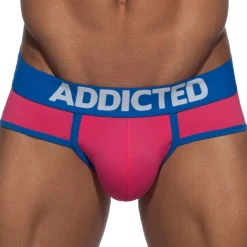 Slip Swimderwear Push Up Rose Fuchsia - Bleu