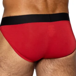 Slip Tanga Active Rouge