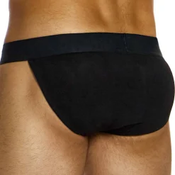 Slip Tanga Bamboo Noir