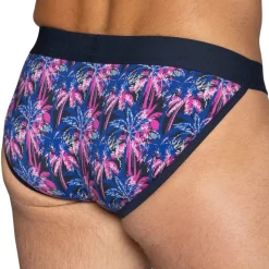 Slip Tanga Coton Palm Party