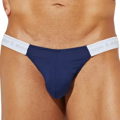 Slip Tanga Feel Bleu Marine