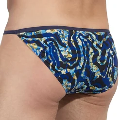 Slip Tanga Funky Styles Bleu Marine