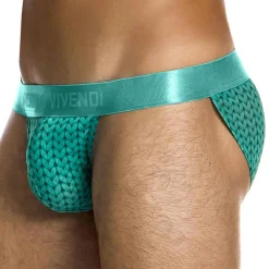 Slip Tanga Illusion Vert
