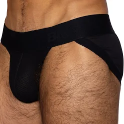 Slip Tanga Power Lift Mesh Noir