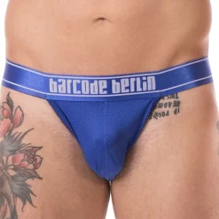 Slip Tanga Tjure Mesh Bleu Roi