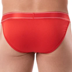 Slip Tanga Tjure Mesh Rouge