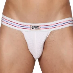 Slip Tanga Uomo Blanc