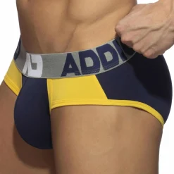 Slip Trey Coton Marine - Jaune