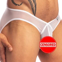 Slip V Pure Sin Blanc