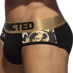 Slip Versailles Panels Noir