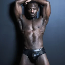 Slip Zippé Kinky Noir