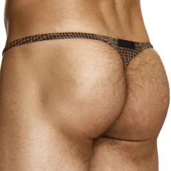 String Abstract Résille Marron