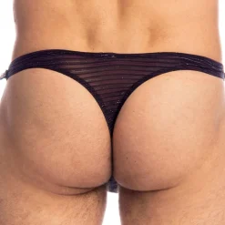 String Bikini Shimmering Nights Noir